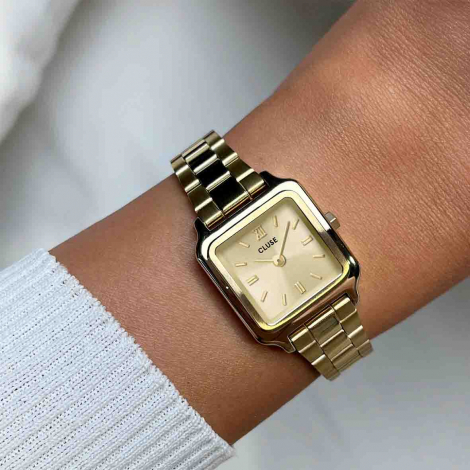 Montre Cluse Gracieuse Mini Watch Steel - Gold Colour 