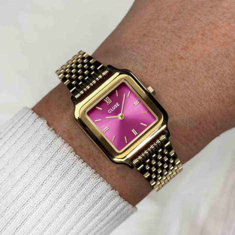 Montre Cluse Gracieuse Petite - Fuchsia Pink