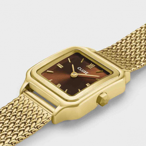 Montre Cluse Gracieuse Petite Watch Mesh - Brown