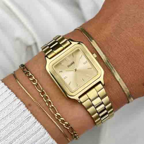 Montre Cluse Gracieuse Petite Watch Steel - Gold Colour