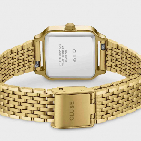 Montre Cluse Gracieuse Petite Watch Steel - Rainbow stones - Gold Colour 
