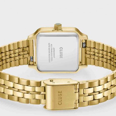 Montre Cluse Gracieuse petite Watch Steel -  Sage Green - Gold Colour 