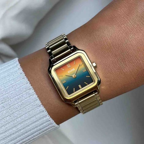 Montre Cluse Gracieuse Petite Watch Steel - Sunset - Gold Colour 