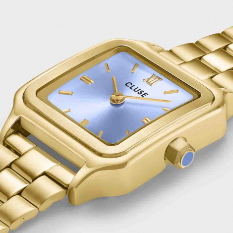 Montre Cluse Gracieuse Watch Steel -  Frosted Lilac - Gold Colour 