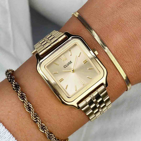 Montre Cluse Gracieuse Watch Steel, Gold Colour