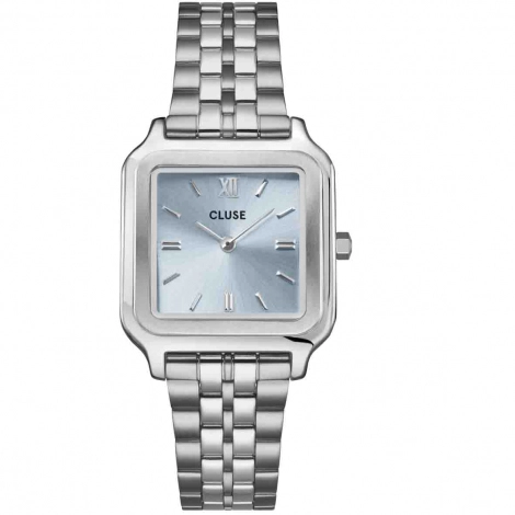Montre Cluse Gracieuse Watch Steel, Light Blue, Silver Colour