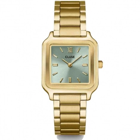 Montre Cluse Gracieuse Watch Steel - Sage Green - Gold Colour 