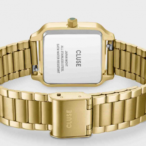 Montre Cluse Gracieuse Watch Steel - Sage Green - Gold Colour 
