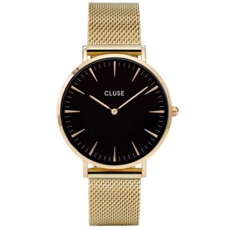 Montre Cluse La Bohme Mesh Gold/Black