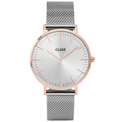 Montre Cluse La Bohme Mesh Rose Gold/Silver