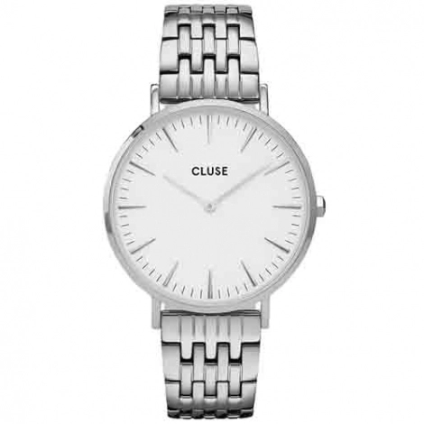 Montre Cluse La Bohme Multi-Link Silver White/Silver