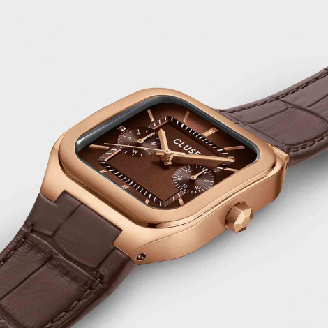 Montre Cluse Quadrus Multifunction Leather
