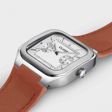 Montre Cluse Quadrus Multifunction Leather
