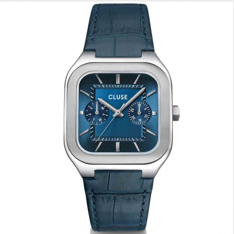 Montre Cluse Quadrus Multifunction Watch Leather � combiner