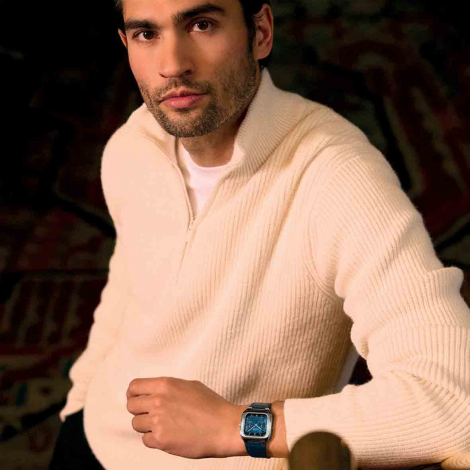 Montre Cluse Quadrus Multifunction Watch Leather