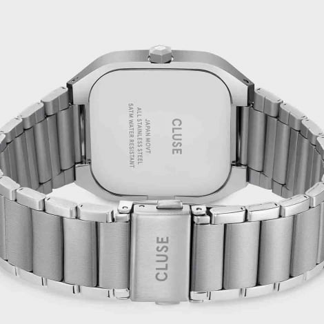 Montre Cluse Quadrus Steel, Green, Silver Colour 