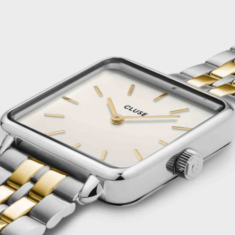 Montre Cluse Ttragone Steel Coconut Milk, Bicolor