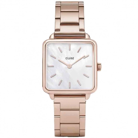 Montre Cluse Ttragone Steel White Pearl, Rose Gold Colour