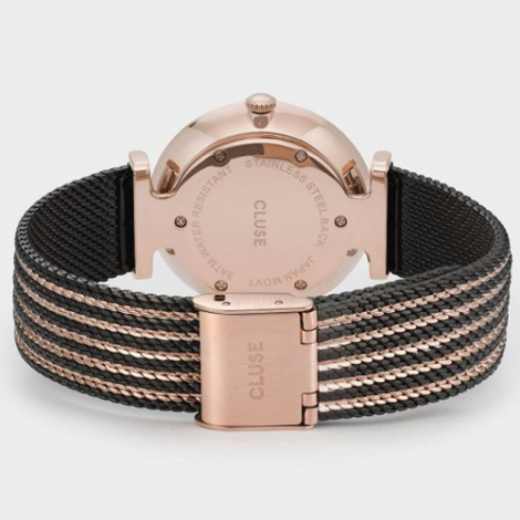Montre Cluse Triomphe Mesh Rose Gold