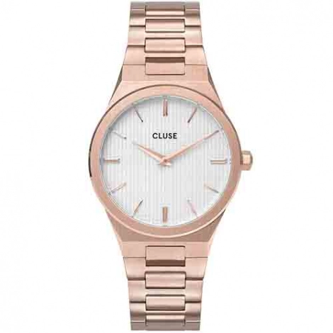 Montre Cluse Vigoureux H-Link Rose gold Snow White/Rose Gold