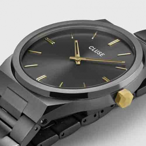 Montre Cluse Vigoureux Steel - Silver - Black