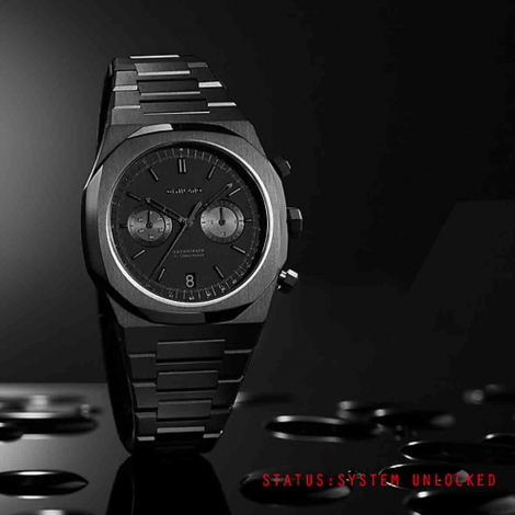 Montre D1 Milano Chronograph Shadow