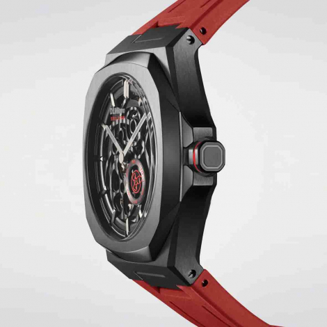 Montre D1 Milano Crimson Core Skeleton Watch