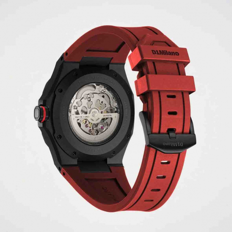 Montre D1 Milano Crimson Core Skeleton Watch