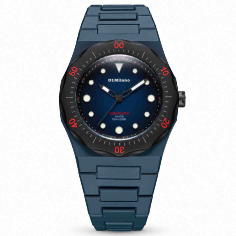 Montre D1 Milano Drift Diver - Polycarbon Watch � combiner