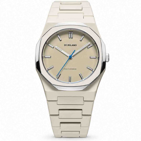 Montre D1 Milano Grey Mesh Polycarbon � combiner