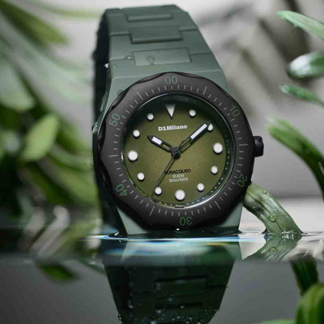 Montre D1 Milano  Lagoon Diver - Polycarbon Watch