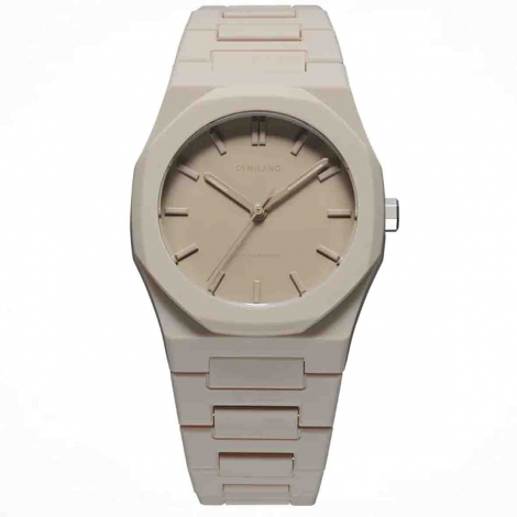 Montre D1 Milano Polycarbon Ecru � combiner