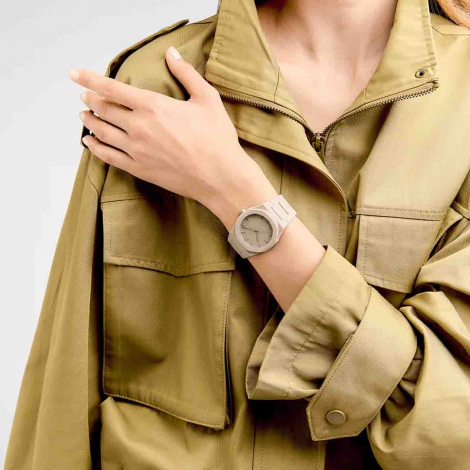Montre D1 Milano Polycarbon Ecru