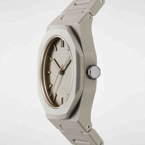 Montre D1 Milano Polycarbon Ecru