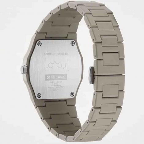 Montre D1 Milano Polycarbon Ecru