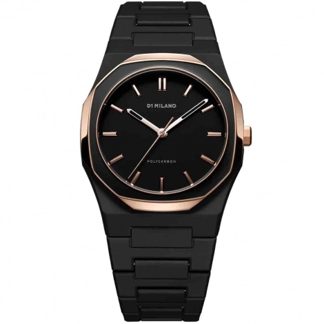 Montre D1 Milano Polycarbon Gold Mesh
