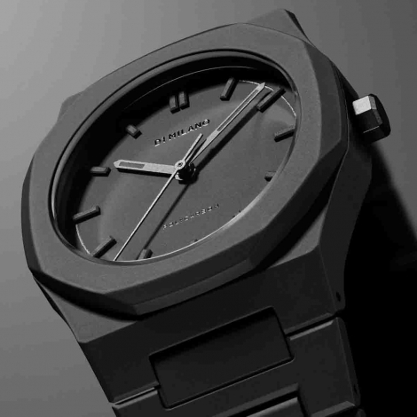 Montre D1 Milano Polycarbon Nebula
