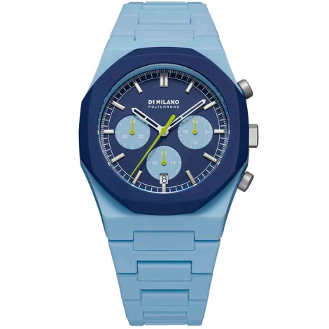 Montre D1 Milano Polychrono Blue Blast