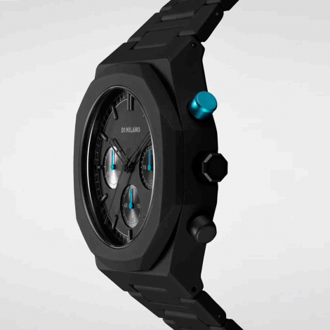 Montre D1 Milano Polychrono Characoal Black