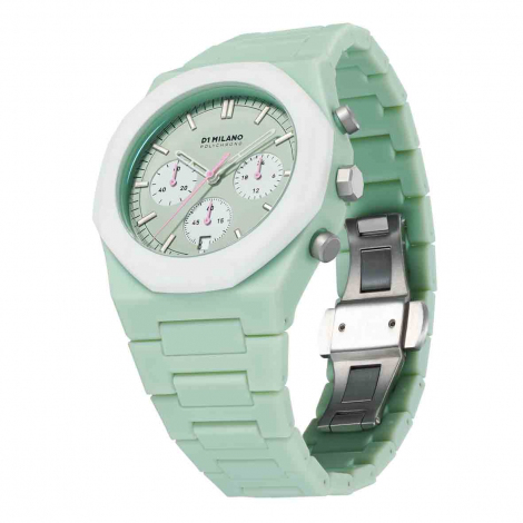 Montre D1 Milano Polychrono Green Blast