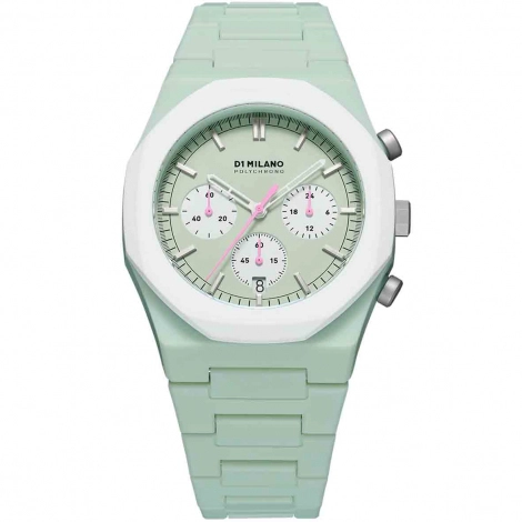 Montre D1 Milano Polychrono Green Blast