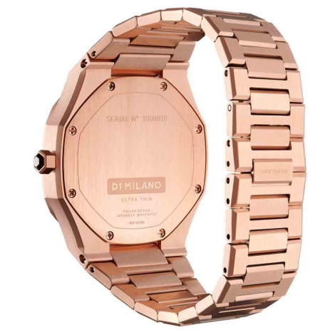 Montre D1 Milano Rose Night Ultra Thin 34