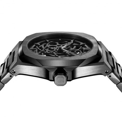 Montre D1 Milano Skeleton Gun Metal