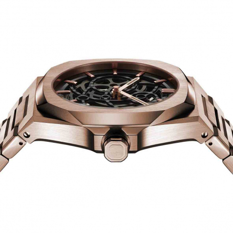 Montre D1 Milano Skeleton - Rose Gold