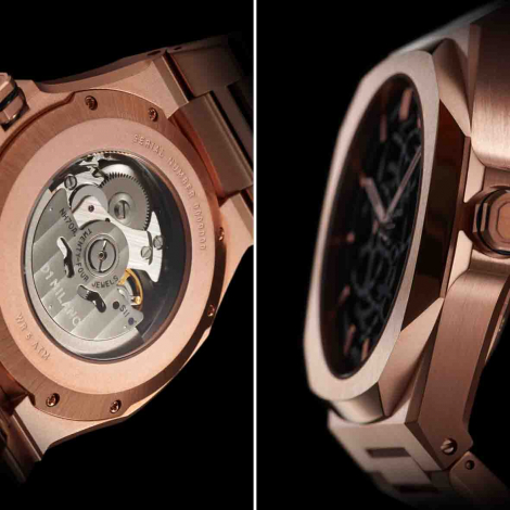 Montre D1 Milano Skeleton - Rose Gold