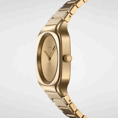 Montre D1 Milano Square - Disco Gold