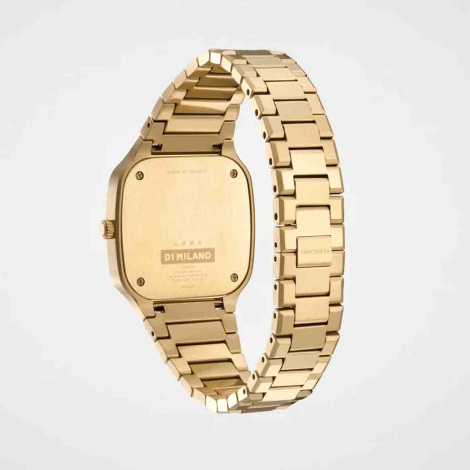 Montre D1 Milano Square - Disco Gold