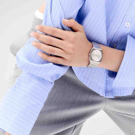 Montre D1 Milano Square - Disco Grey