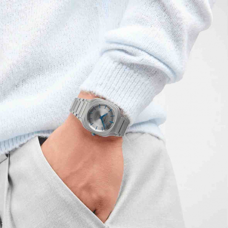 Montre D1 Milano Square Titanium