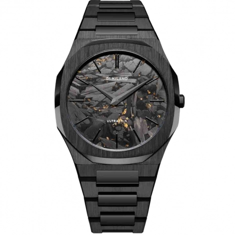 Montre D1 Milano Ultra Thin Black DLC